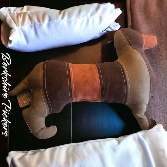 Dachshund Dog shaped Throw Pillow  by Live Love Bark new with tags - Picture 1 of 12